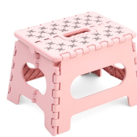 Juicy Couture Home JC Logo Folding Step Stool - Picture 2 of 5